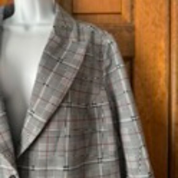 NWT DG2 by Diane Gilman Glenn Plaid Jacket Size 1X - Picture 4 of 12